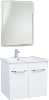 Зеркало с подсветкой Bellezza Альдо 60см белый 00000006999